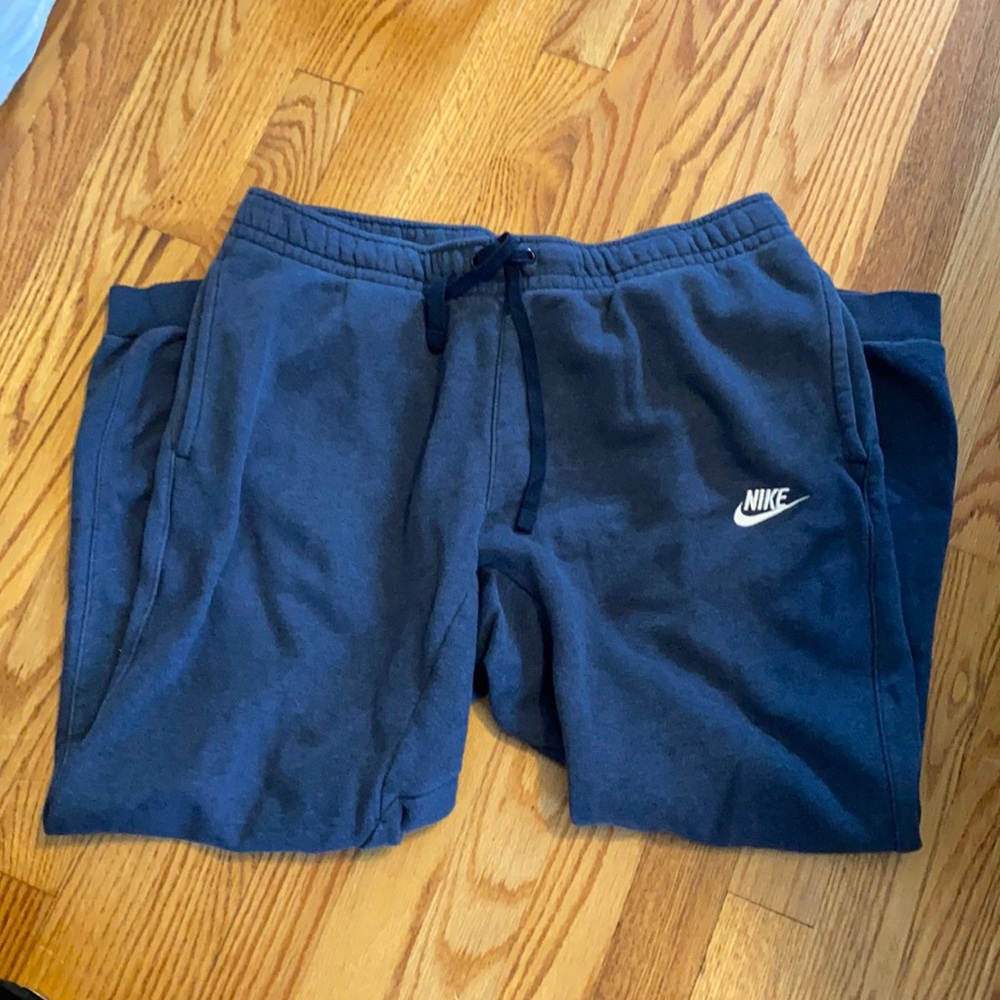 Nike Mens Navy Sweatpants Size Large